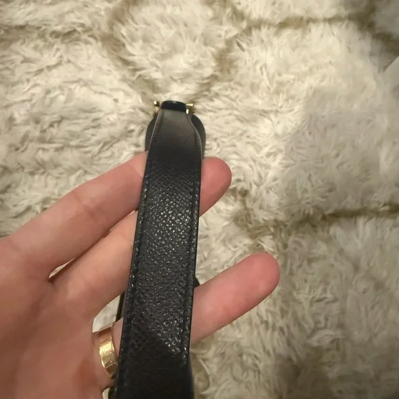 Dior Black Leather Saddle Bag - Picture 4 of 11